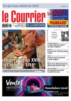 INSOLITE : Thierry vit au XVIIIe à l’échelle 1/16 